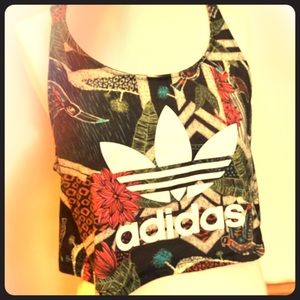 Stylish Adidas crop tank